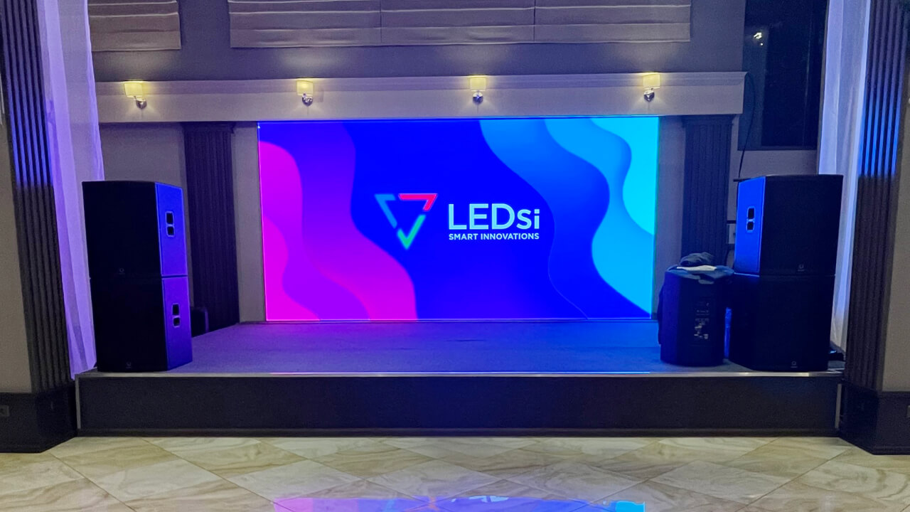 Сценический LED экран для эко-отеля «Лукоморье»