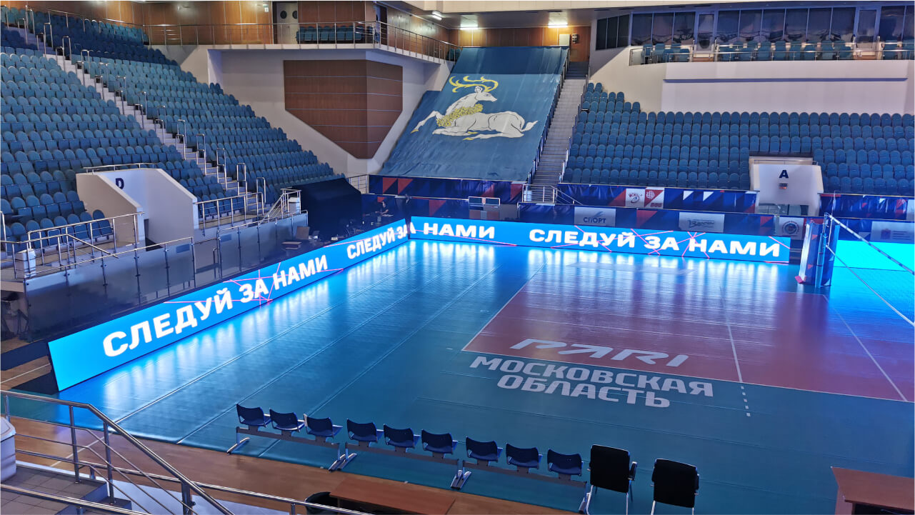 LED-периметр для спортивно-зрелищного комплекса в Одинцово