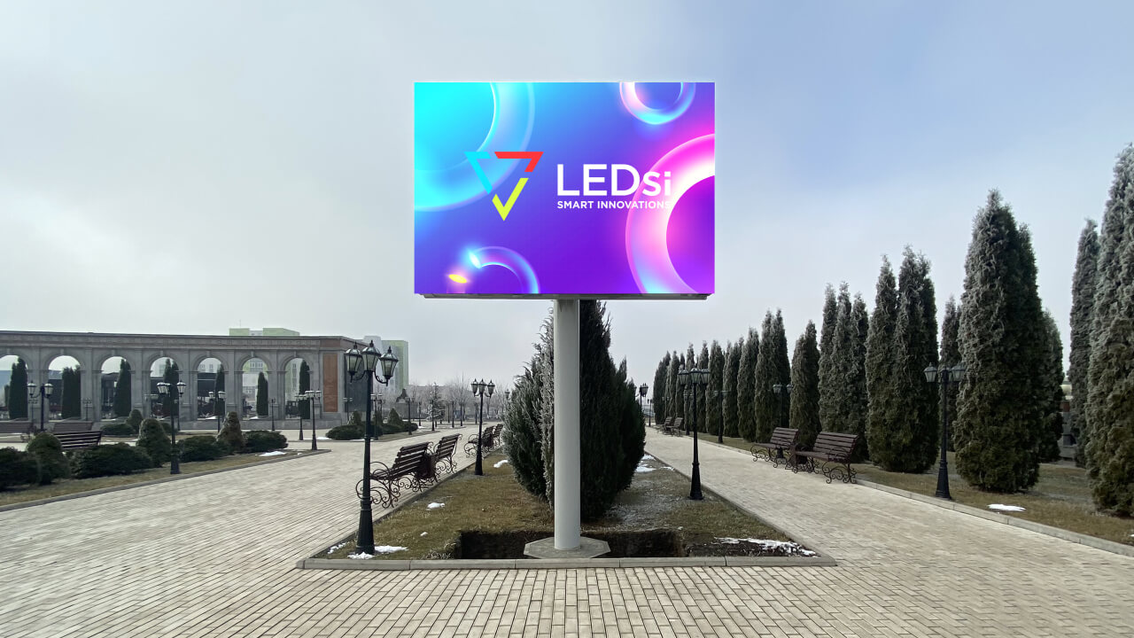 LED экран для мемориального комплекса «Девять башен»