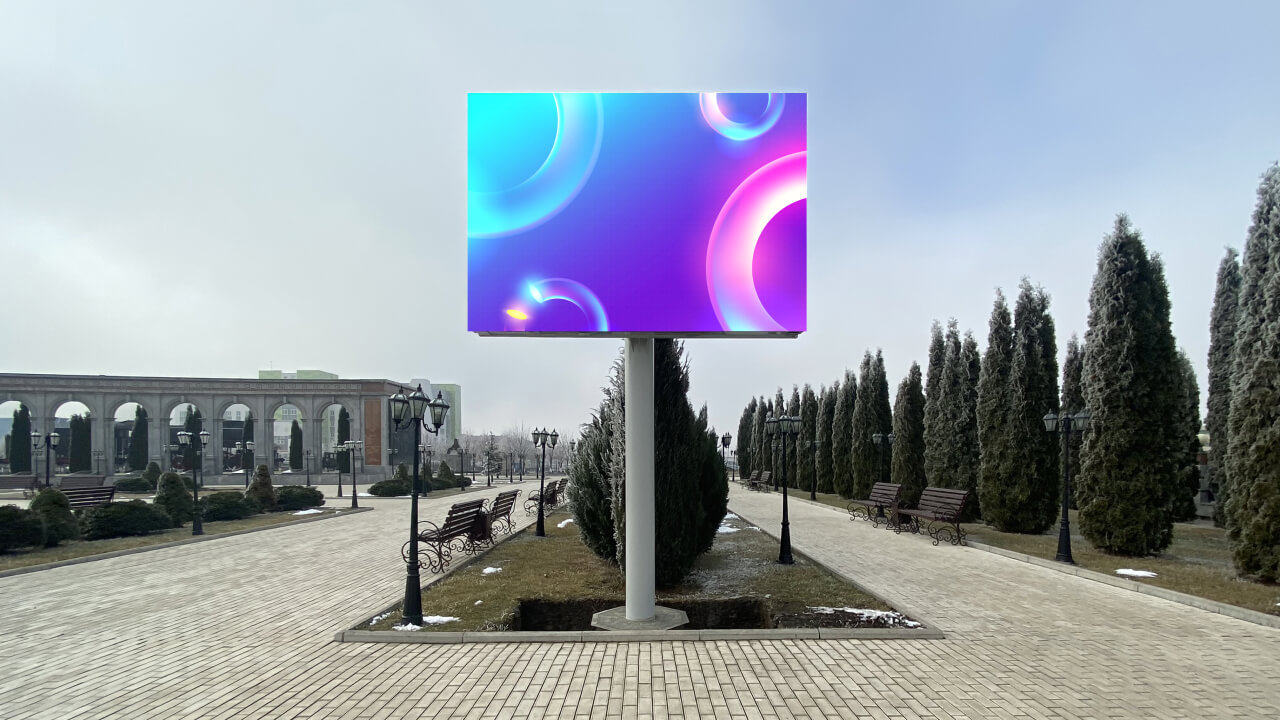 LED экран для мемориального комплекса «Девять башен»