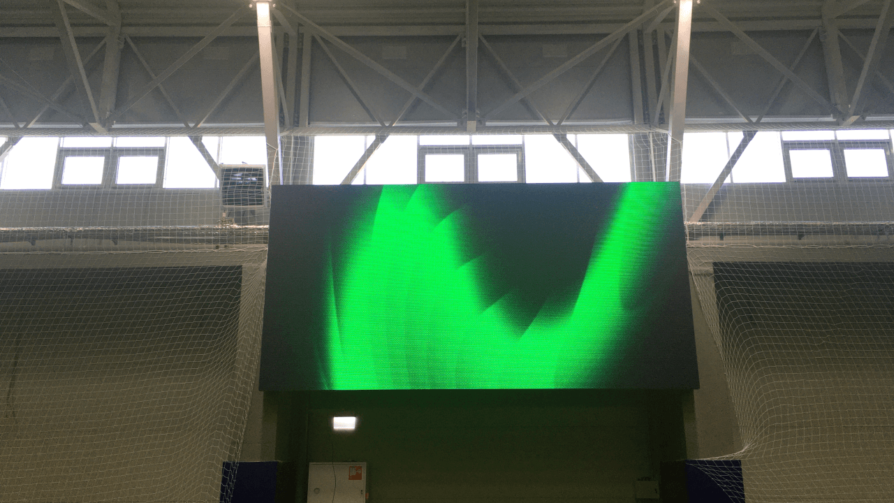 LED экран для футбольного манежа «Чулман Арена» в Нижнекамске